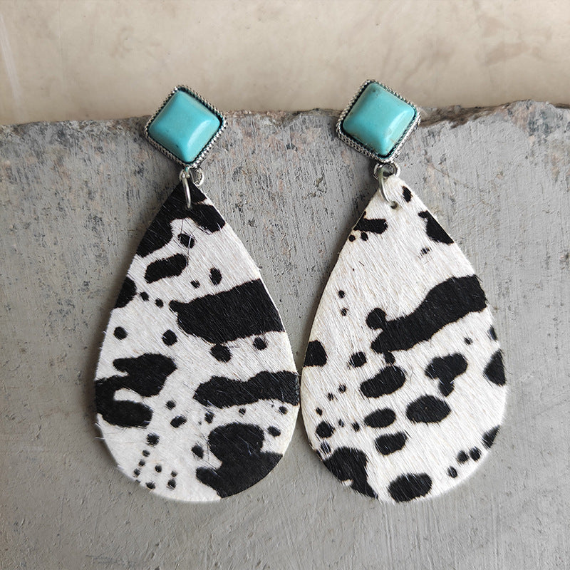 Turquoise Teardrop Earrings