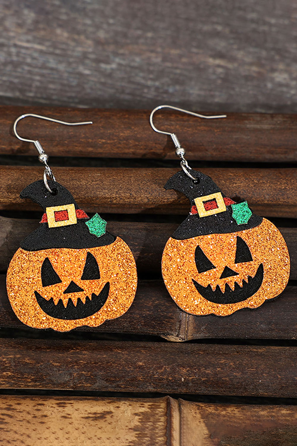 Halloween Pumpkin Dangle Earrings