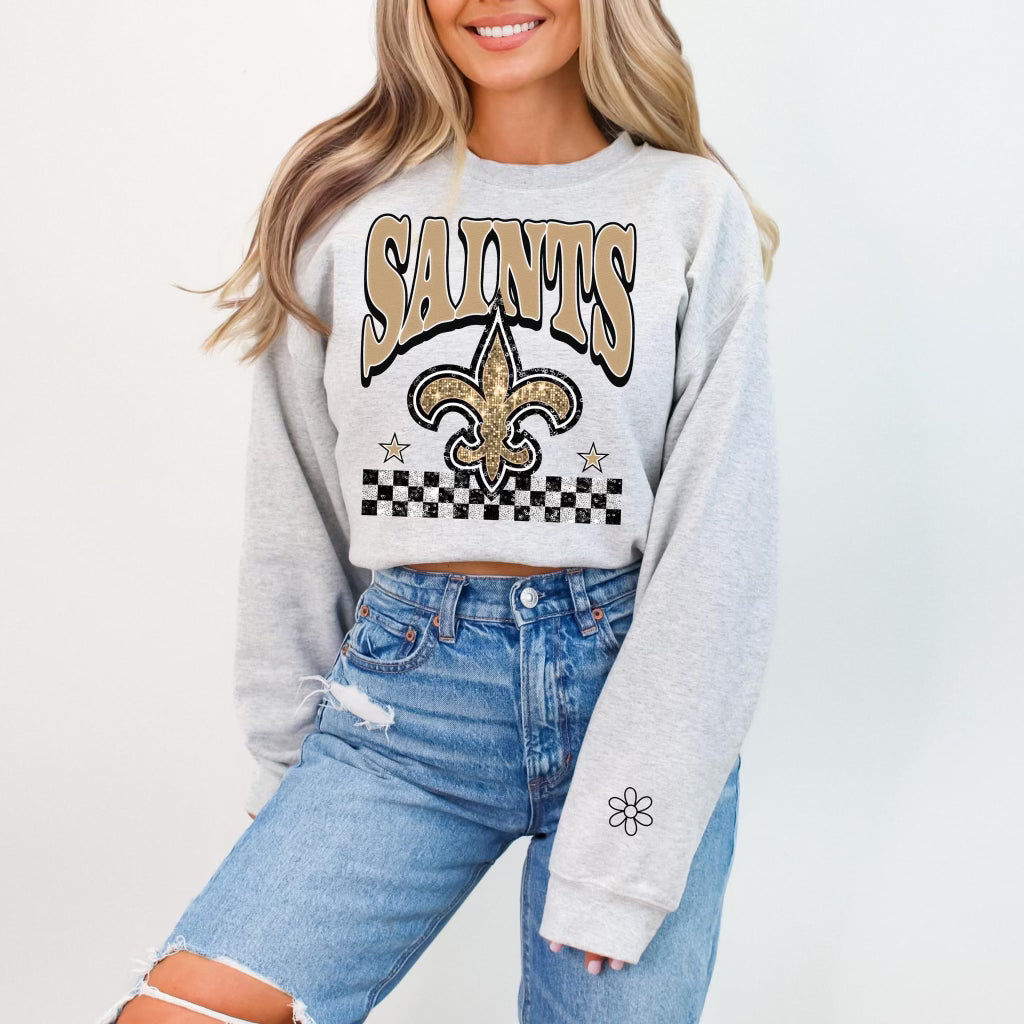 New Orleans Saints Long Sleeve Tee/Sweatshirt